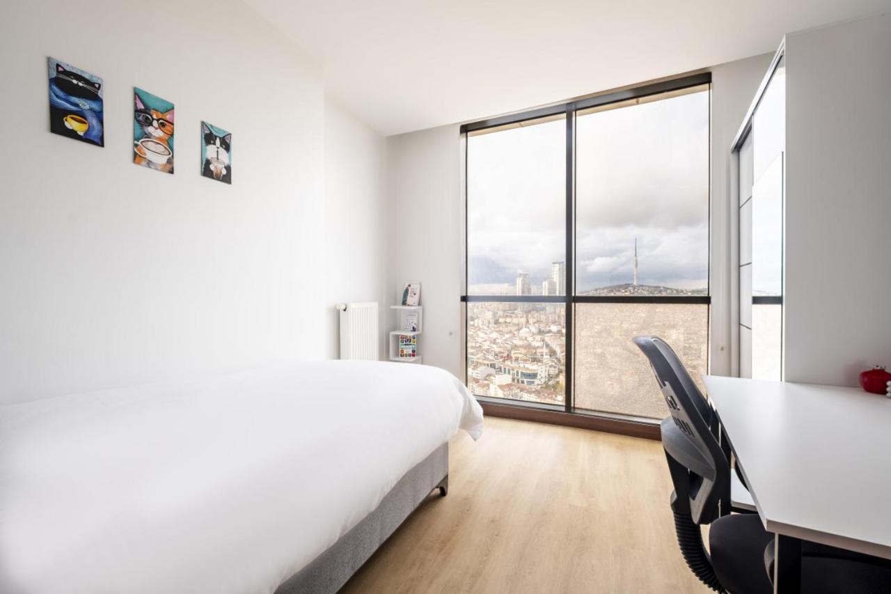 اسطنبول Charming Flat With City View In Atasehir المظهر الخارجي الصورة