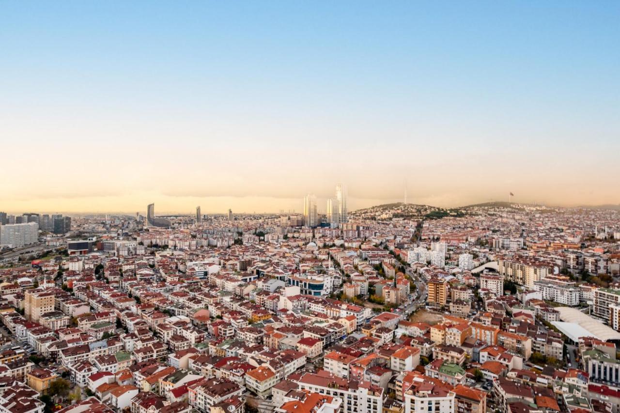 اسطنبول Charming Flat With City View In Atasehir المظهر الخارجي الصورة
