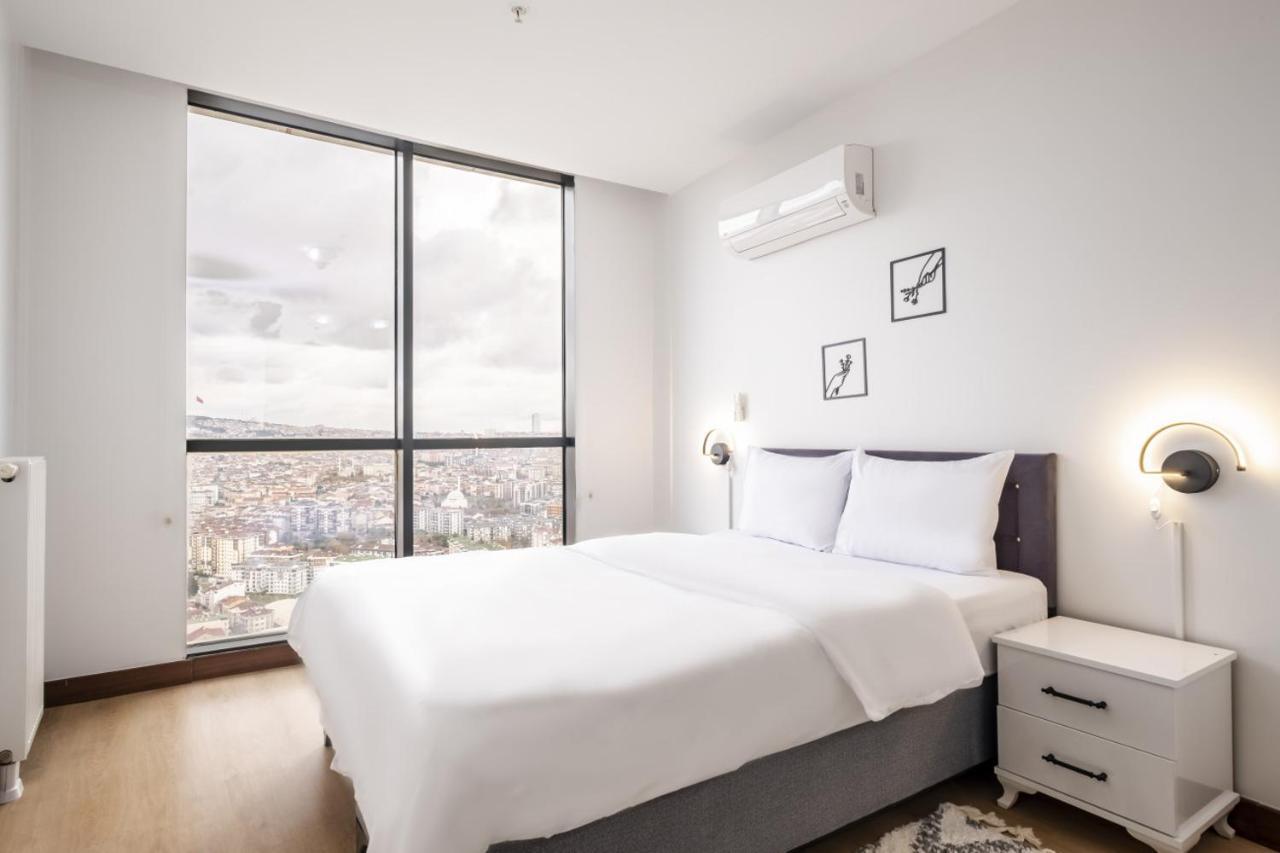 اسطنبول Charming Flat With City View In Atasehir المظهر الخارجي الصورة